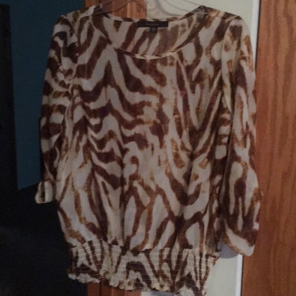 NWOT sheer blouse!